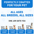 Load image into Gallery viewer, GuruAmi Dog Probiotics,Digestive Enzymes,Gut Health Chews for Digestion, Allergy Yeast, Itchy Skin- Prebiotics Fiber Supplement,Diarrhea Constipation Gas Upset Stomach Relief Treats 90 ct
