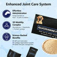 Load image into Gallery viewer, ColEaze Glucosamine for Dogs – The Ultimate 3D Mobility Assault for Joint Pain, Stiffness & Slow Decline. NSAID-Free, Vet-Strength, 60 Sachets of Pure Cartilage Regeneration Power
